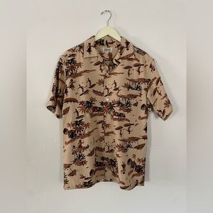 The Real McCoys Camp Collar short sleeve